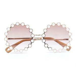 NWT Lele Sadoughi ♡ Pearl Elton Sunglasses